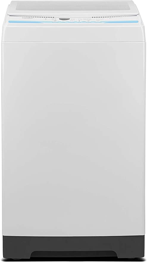 Portable Washing Machine, 11lbs Capacity Fully Automatic Compact Washer with Wheels