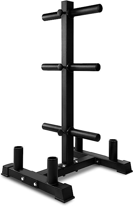 Plate Rack, Weight Plate Storage for Home Gym 900 - Pounds Capacity