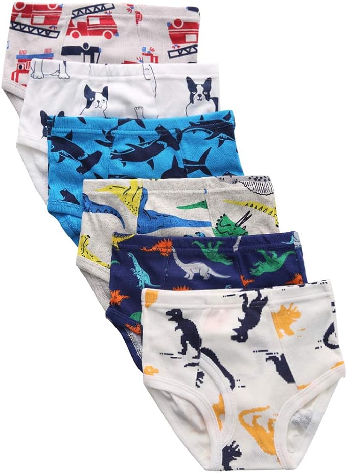 classic designs and styles featuring elastic waistbands,and the color is nice ,6 pieces a bag