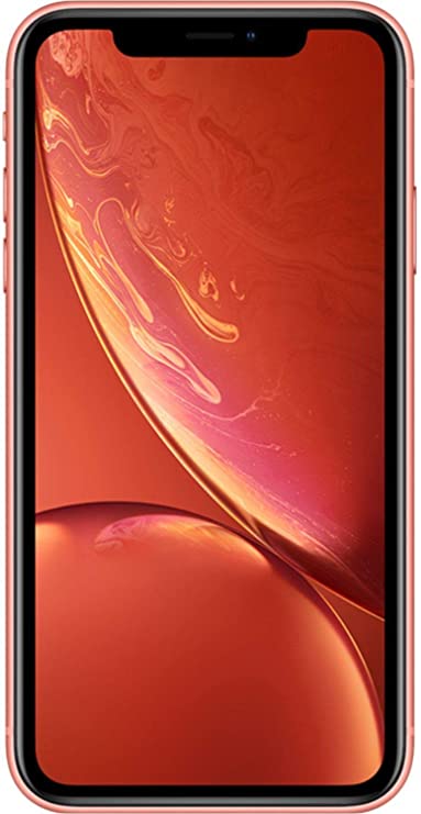 Apple iPhone XR, 64GB, Coral - Fully Unlocked (Renewed)