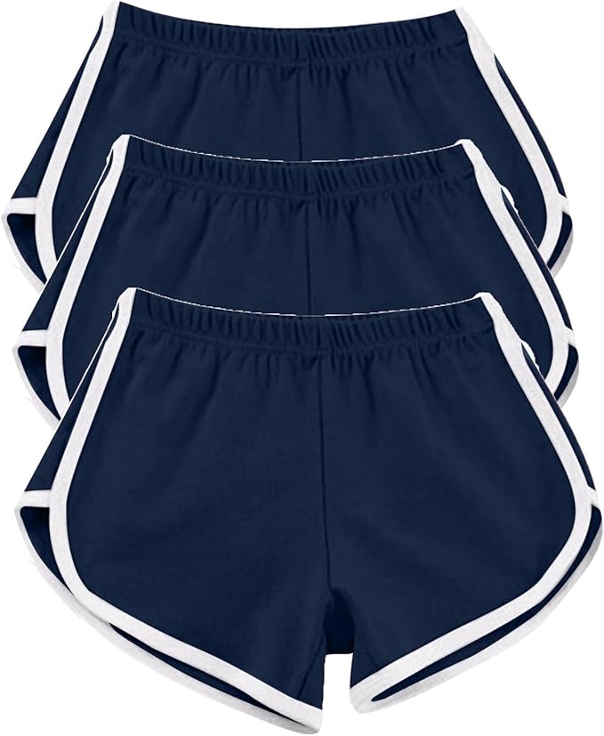 Keep your daughter stylish and comfortable with these girls flowy shorts, designed to offer a cute, skirt-like effect with pleated legs. Workout Comfy Booty Dolphin Shorts Cycling Hiking Running Activewear