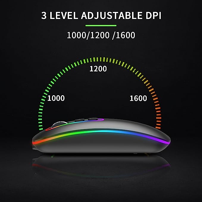 Bluetooth Wireless Mice,, Slim Dual Mode(Bluetooth 4.0 and 2.4G Wireless)