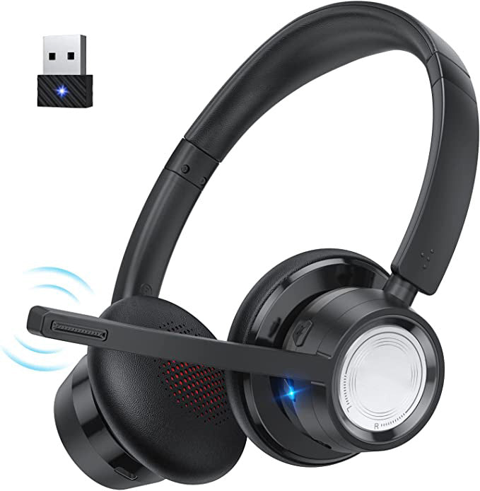 Office Headset with USB Dongle