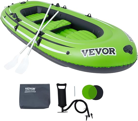 omfortable seating and ample legroom. Easily foldable for storage, it fits in the trunk for convenient transport to your aquatic, Inflatable Boat