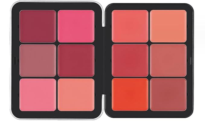 Perfect as a gift for your female friends, family members and loved ones on Christmas, Halloween, Valentine's Day, birthdays and other special occasions, 12 Colors Blush Palette, Full Coverage Makeup, Long-Wearing, Smudge Proof