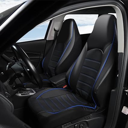 Great seat protector keeps your car seat brand new, Car Seat Covers Full Set Front High Back Bucket Seat Covers and Rear  PU  L