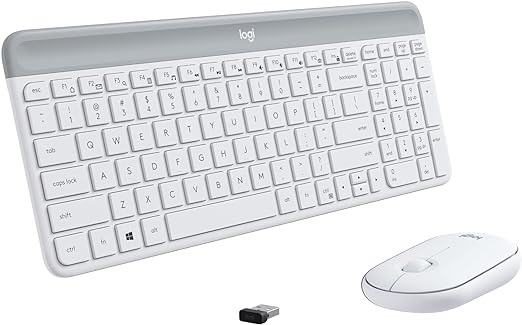 Simple plug-and-play USB nano receiver offers a strong reliable 2.4 GHz wireless connection with 10 m (33ft) of range.  Modern Compact Layout, Ultra Quiet, 2.4 GHz USB Receiver, Plug n' Play Connectivity, Compatible with Windows
