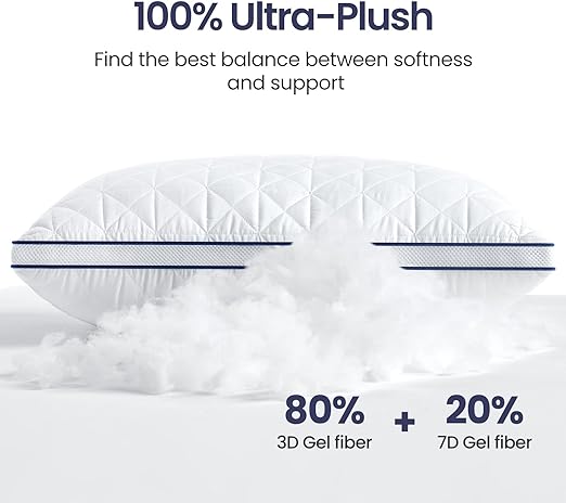 Queen Size 2 Pack, Side Sleeper, Back, Stomach Sleeper