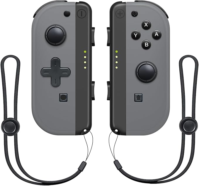 is very suitable for big hand players. Switch Controller Support Wake-Up Function and 6-Axis Gyro, Switch L/R Controller Compatible for Switch/Lite/OLED
