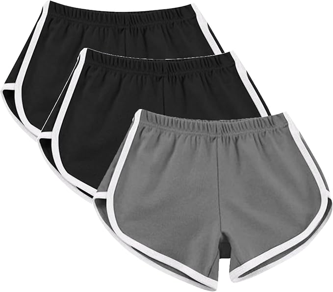 Keep your daughter stylish and comfortable with these girls flowy shorts, designed to offer a cute, skirt-like effect with pleated legs, Butterfly Shorts 2 in 1 Athletic Shorts Workout Fitness Running Biker Short for Kids