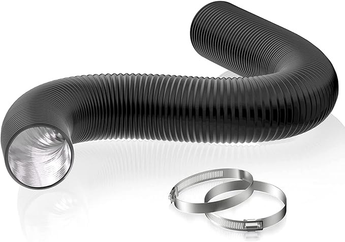 the outer diameter measures 6.3 inch, and comes in one 2.5M, which can be cut to the required length. 150mm-2.5M