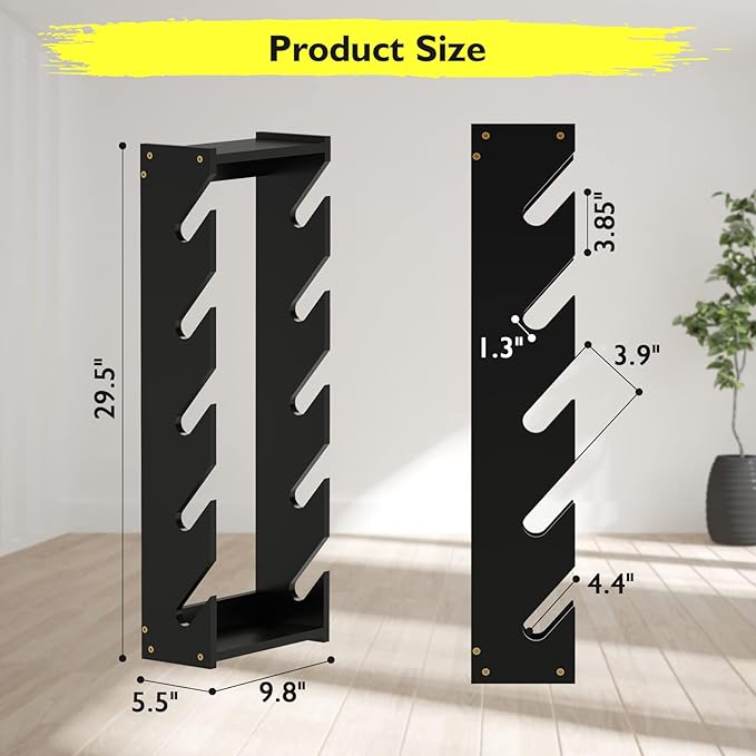 skateboard shelf wall mount has an exquisite appearance and a sturdy structure that will last for many many years, Holds 5 Pairs, Longboard Wall Display Pine Tool Rack