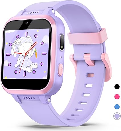 It can help your children can take some playful photos with family or friends.Alarm Clock Flashlight Fashion Kids Smartwatch Gift for 6-13 Years Old Boys Girls