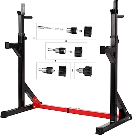 Free Bench Press , Squat Rack, Stands Gym/Home Gym Portable Dumbbell Racks Stands