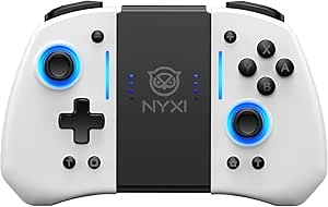 Personalized Programmable Back Buttons. In exhilarating battles across a universe of excitement, Light Wireless Joy-pad for Switch/Switch OLED, Hyperion switch controller with RGB Lights, Programmable, 6-Axis Gyro, Turbo & Vibration
