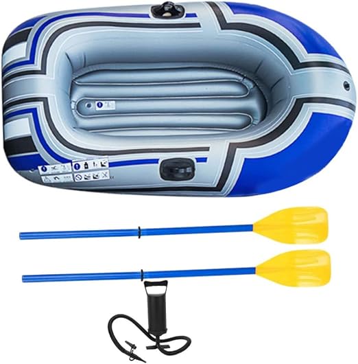 easy to fold for easy carrying, easy to store and transport, Kayak with Inflator Peddles,Inflatable Fishing Boat