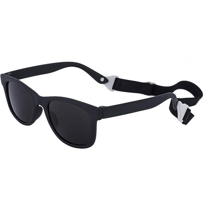 The sunglasses for kids conform to children's face shapes, providing a snug fit. Sunglasses polarized allow kids to run, jump, and play freely without worrying about the kids sunglasses girls falling off or hindering their movemenT
