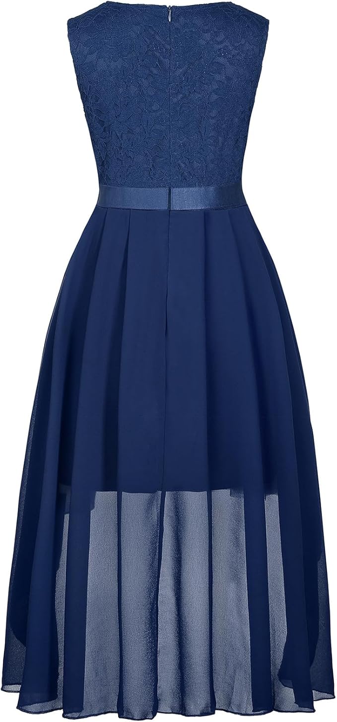 Round Neck, Dovetail Skirt,a Line Dress, Knees Length,Elegant Dress, Great For Spring, Autumn,Festival And Birthday. Occasion: Suitable for school,