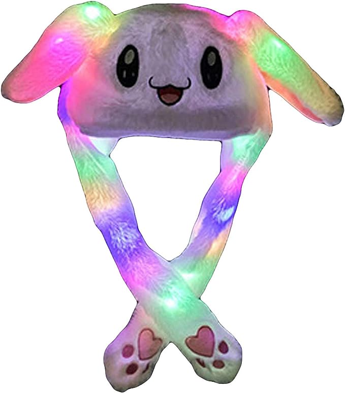 Ear Hat Plush Wrap Warm Light Rabbit Women Hat Headwear Beanie Hats caps Fashionable