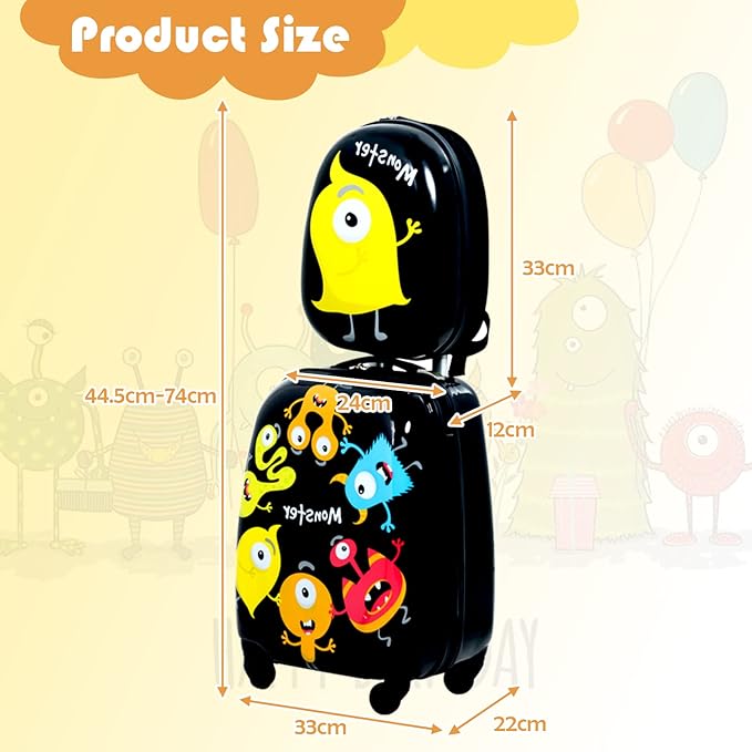 the surface is covered with PC film to effectively protect the luggage from wear and scratches.arry On Luggage Set, 16