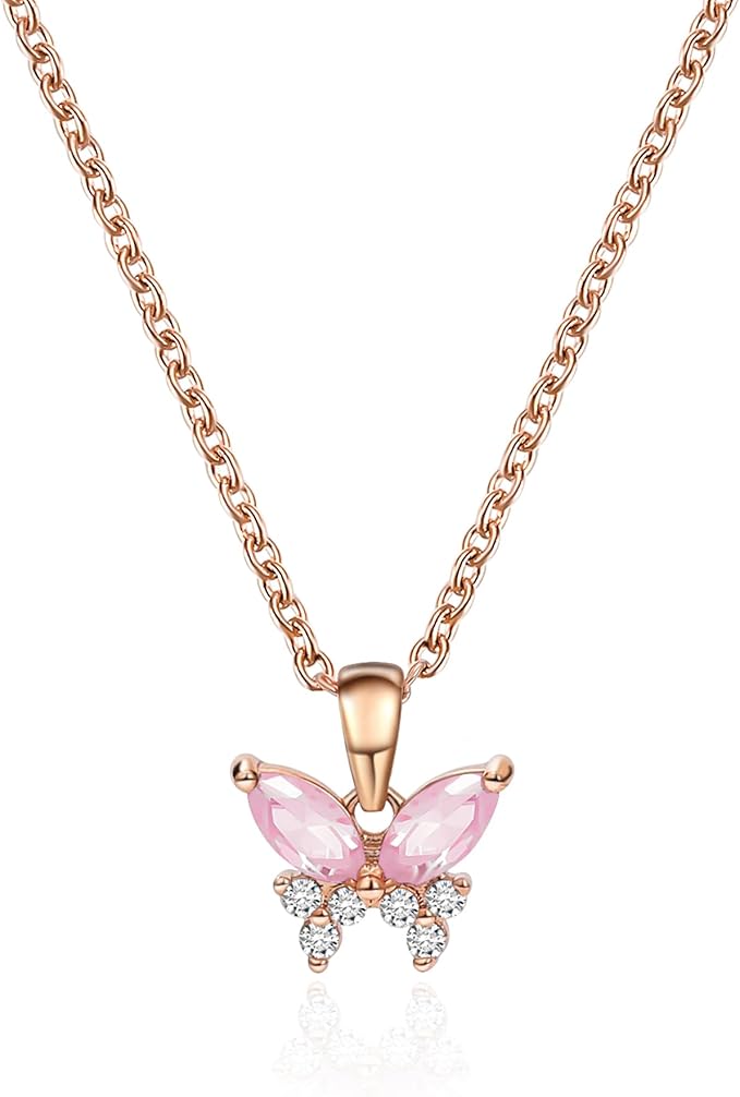 The butterfly shape represents elegance and freedom, allowing you to showcase a unique charm when wearing them. Each earring is adorned with sparkling cubic zircon meticulously crafted to capture and reflect light,Cute Tiny Butterfly Screw Stud Earrings