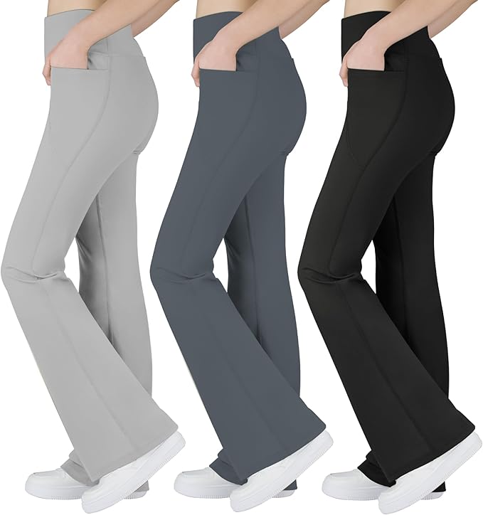 Our girls flare pants pair a retro-inspired boot-cut silhouette with a high-rise elastic waistband.