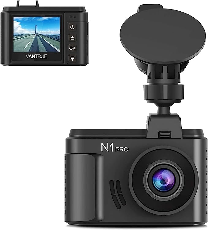 24 Hours Parking Mode - External GPS, Support 256GB Max & 1080P
