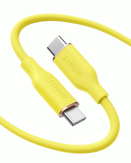 charge virtually any USB-C device, including phones, tablets, and laptops, Cable 100W 6ft, USB 2.0 Type C Charging Cable Fast Charge for iPhone 15/15Pro/15Plus/15ProMax, MacBook Pro 2020, iPad Pro 2020, iPad Air 4, Galaxy S23(