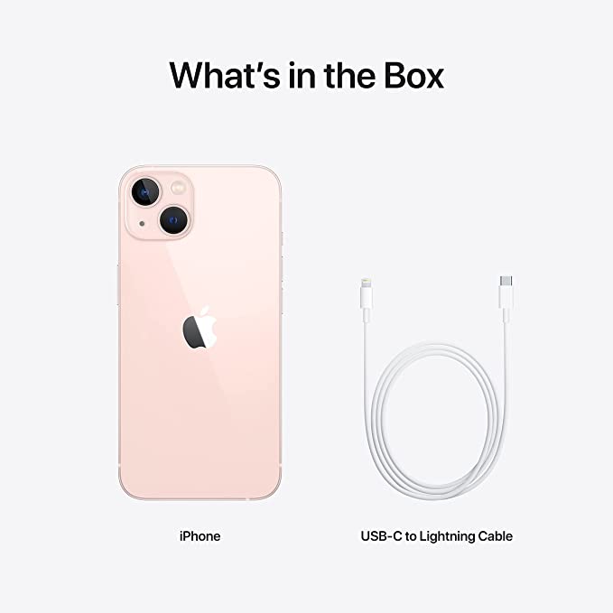 Apple iPhone 13, 128 GB, Pink - Unlocked (Renewed) 25 days warranty