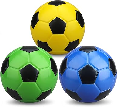 this ball is perfect for indoor play as its shock-absorbing foam layer prevents damage to furniture or injury to people.Slow Rising Football Goal Toys for Goal Sets