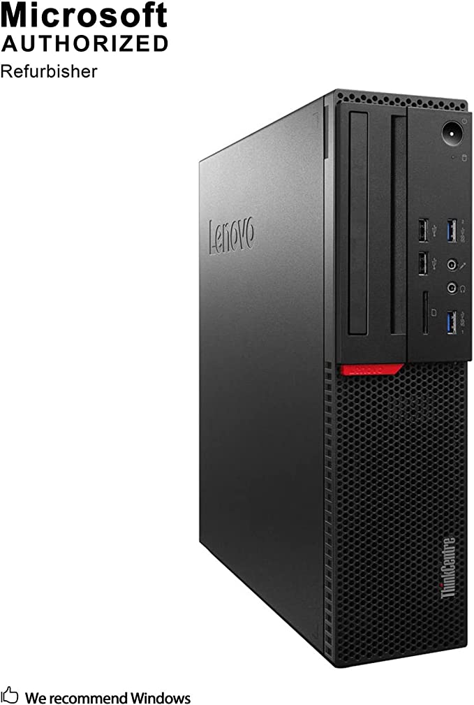 Intel Quad Core i5 6500 up to 3.6GHz, 16G DDR4, 240G SSD + 2T HDD, WiFi, BT 4.0, Win 10 Pro 64-Multi-Language Support English/Spanish/French(Renewed)