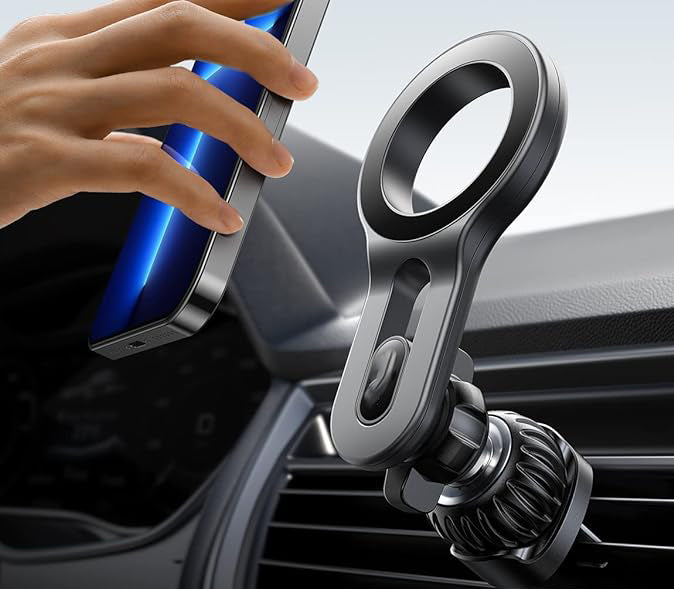With extension arm and free angle adjustment, they can create a comfortable ambiance, or a vivid, Magnetic Phone Holder for Car Air Vent for Magsafe iPhone 13/14/15