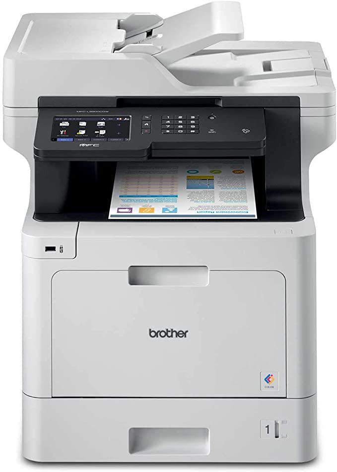 Wireless Color Printer with Scanner, Copier & Fax