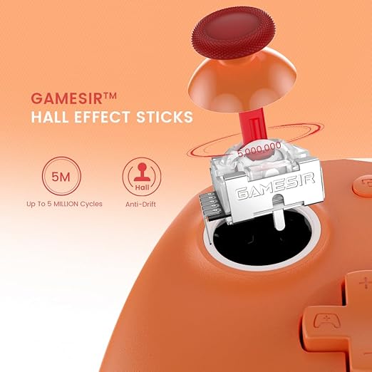 Allowing you to switch from a regular trigger to a mouse-click action for when you need ultra-fast shots. Works with Xbox One, Xbox Series X|S, Windows 10/11, Officially Licensed for Xbox-ORANGE