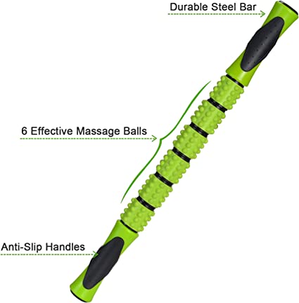 Home gym, Muscle Roller Stick and Massage Balls