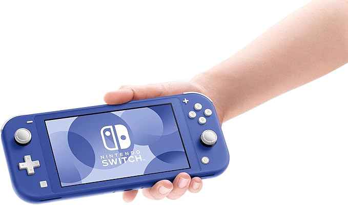 Handheld mode only. Does not support TV or Tabletop modes. Additional Joy-Con controllers may be required for certain titles, Nintendo Switch™ Lite - Blue