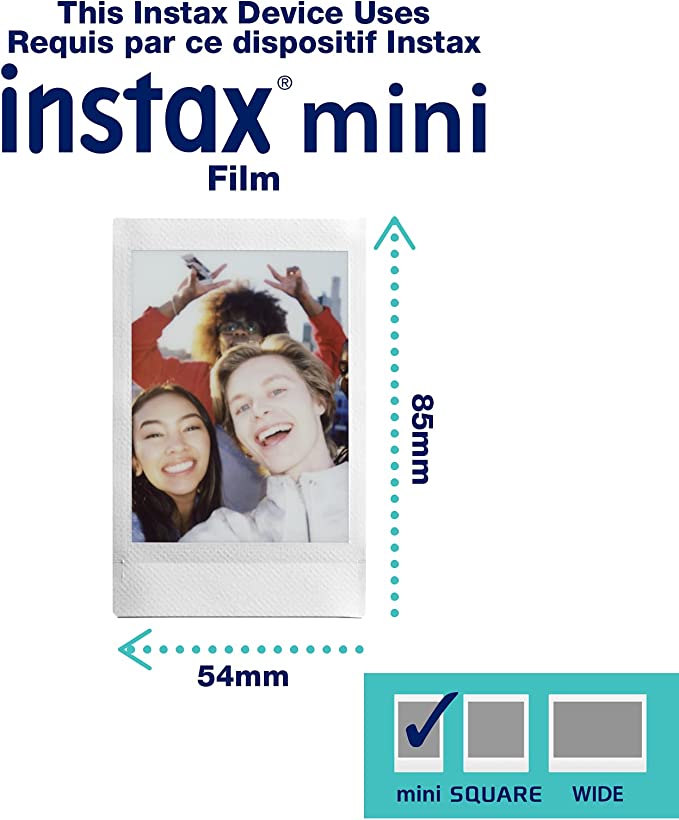 Fujifilm Instax Mini 11 Instant Camera - Blush Pink, 4.8