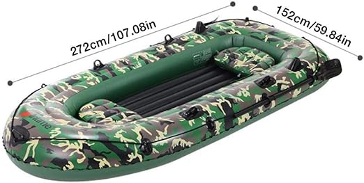 anti-aging, corrosion resistance. Not easy to be scratched by sharp objects, 10 Feet 2/3/4 Person Inflatable Boat Set