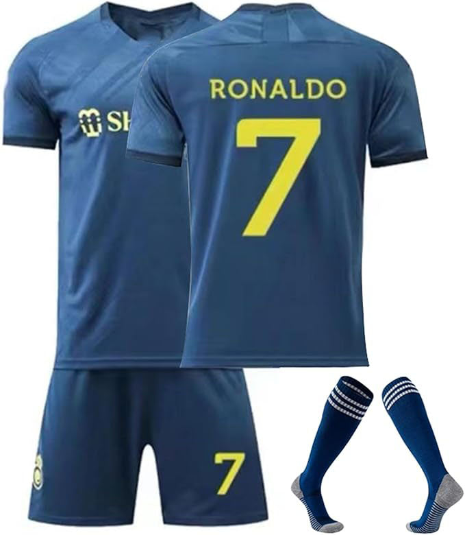 The comfortable and fast-drying polyester jersey fabric guarantees your child's comfort and dryness during their soccer adventures. Let them stay cool and confident while focusing on the game.
