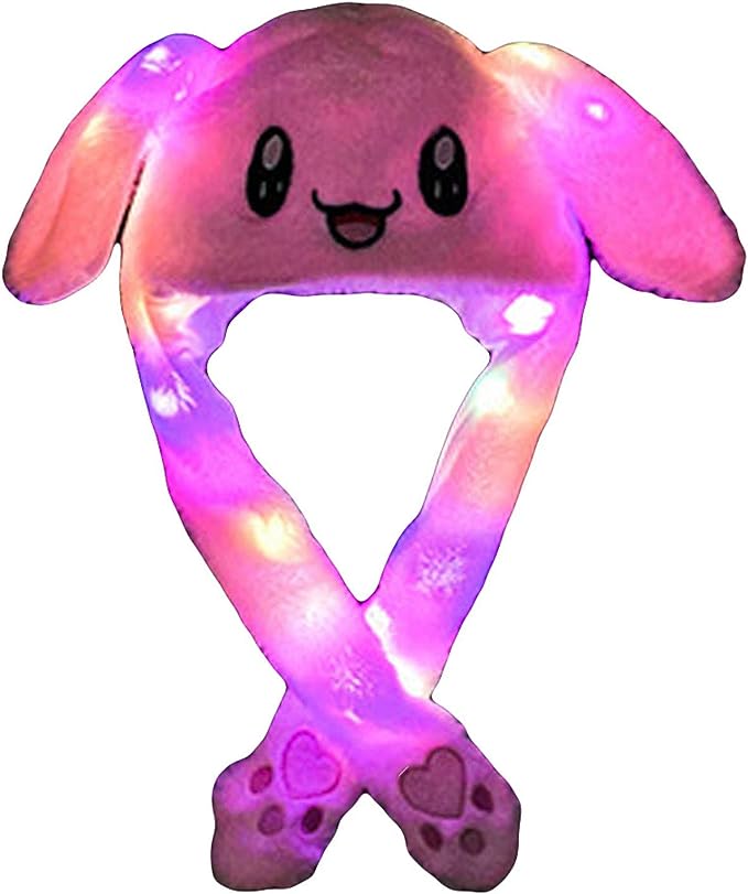 Ear Hat Plush Wrap Warm Light Rabbit Women Hat Headwear Beanie Hats caps Fashionable
