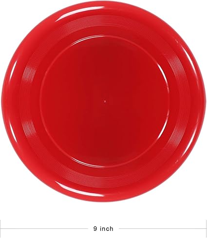 This set of flying disc is an exquisite gift for children and relatives during birthdays, Christmas and other celebrations,  Plastic Flying Disc for Kids Set of 8 Flying Disc