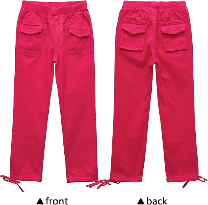 fabric is moderate, comfortable and breathable, boy will not feel sultry discomfort when you wear the cargo jogging pants for long time.