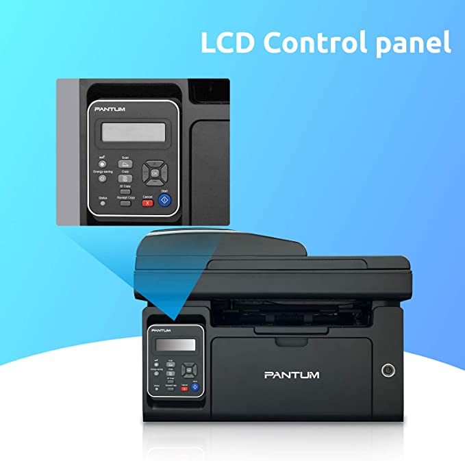 Pantum M6550NW/M6552NW Wireless Networking Monochrome Multifunction Laser Printer with Mobile Printing, Large Paper Capacity