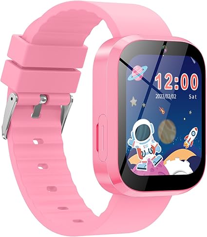 Kids Smart Watch for Boys Girls, Smart Watch for Kids 4-12 Years Old with 22 Games Camera Habit Tracking Audiobook Alarm