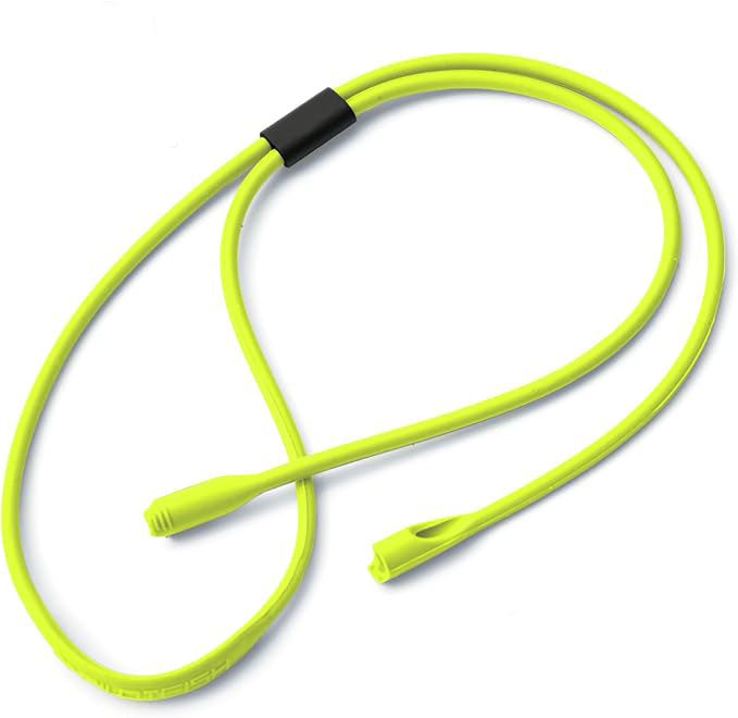 Made of stretchy silicone, our sunglasses strap is easy to take on and off. It is also durable, easy to clean, Silicone Sunglasses Strap, Adjustable Glasses Retainer with Unique Passthrough Design