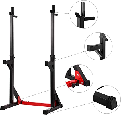Free Bench Press , Squat Rack, Stands Gym/Home Gym Portable Dumbbell Racks Stands