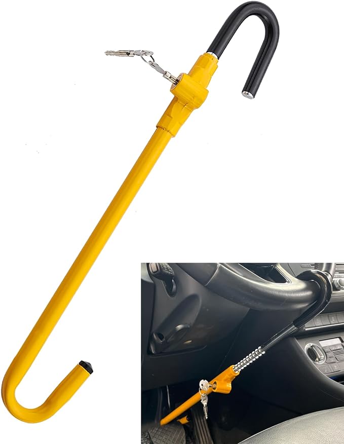 Car Security Wheel Pedal Brake Lock Anti-Theft Car Device