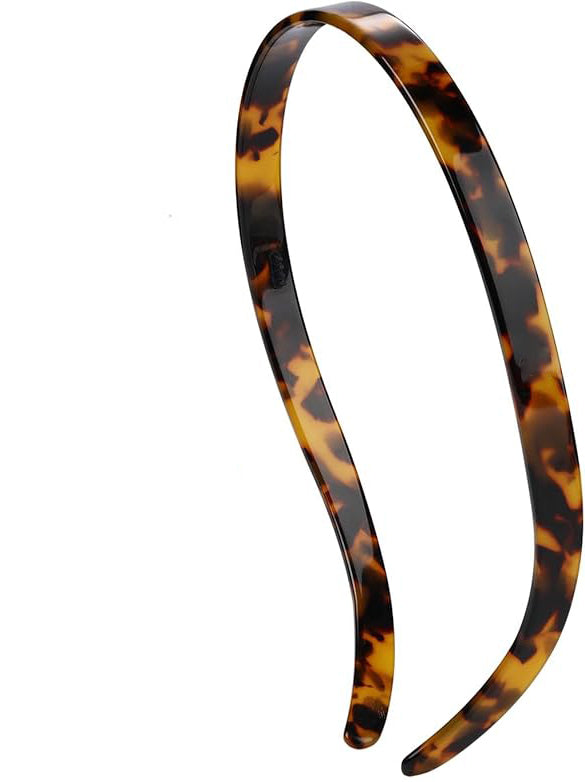 The curved upward design on both sides of this headband avoids the use of eyeglasses legs, hearing aids and other items,  Designed for Eyewear, No Pressure, Non Slip Hair Band, Thin Headbands for GIRLS Comfortable