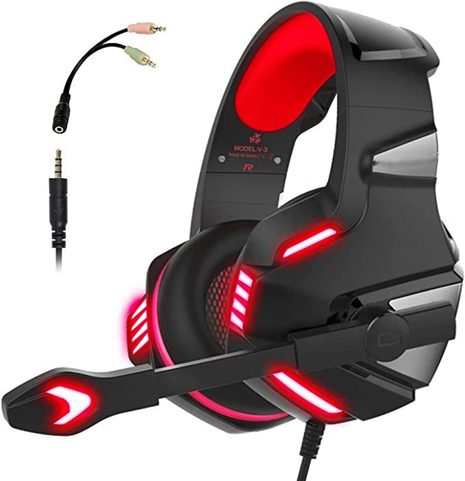 Gaming Headset, Over Ear Gaming Headphones