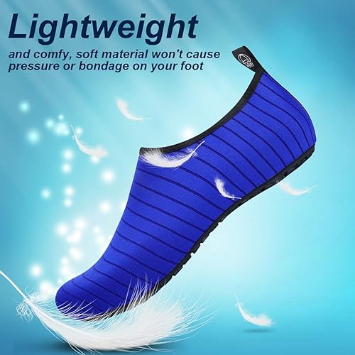 Non-Slip Soft Beach Shoes Barefoot Water Sports Shoes Breathable Aqua Socks, Water Shoes Quick-Dry Swimming Socks,